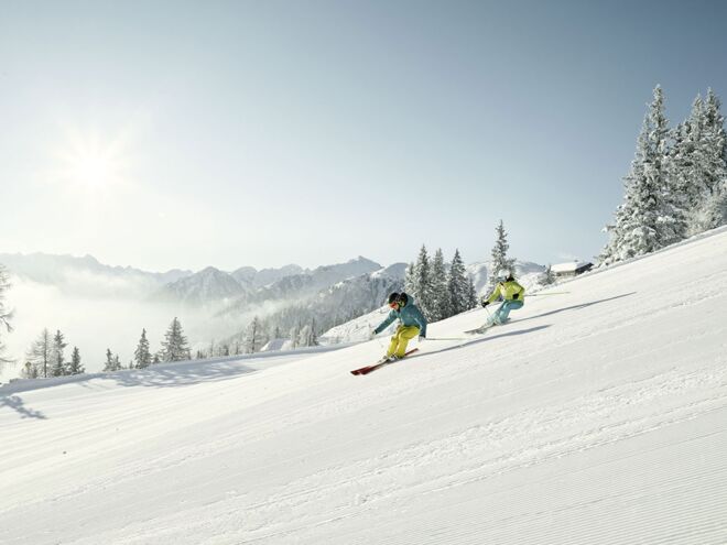 Skiing makes you happy!