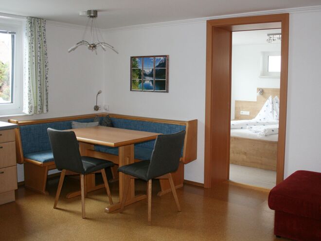 Dining area in the Sonnenblume apartment
